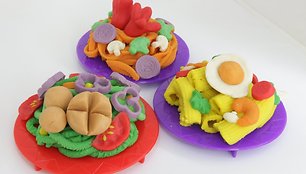 „Play Doh“ plastilinas