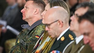Vilniaus Arkikatedroje Bazilijoje buvo aukojamos &Scaron;v. Mi&scaron;ios už Pabradės poligone dingusius karius