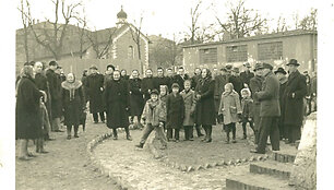 Pabėgėlių stovykloje Ingel&scaron;tate.
