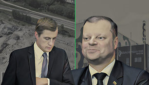 Ž.Vaičiūnas ir S.Skvernelis