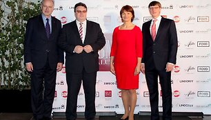 Arturas Abromavicius.  Linas Linkevicius. Vaiva Tyliene. Jaunius Pusvaskis