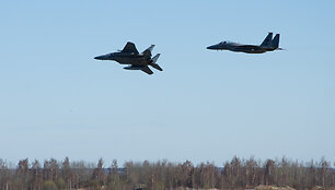 NATO oro pajėgų treniruotės akimirkos