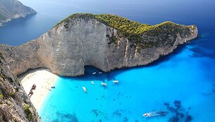 Įstabusis Navagio paplūdimys 