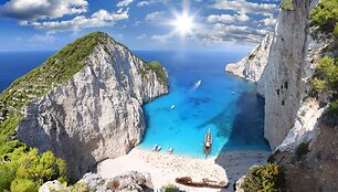 Įstabusis Navagio paplūdimys 