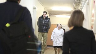 Arvydas Sabonis Kauno klinikose 