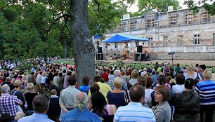 Žagarės vyšnių festivalio akimirka