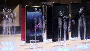 I&scaron;manieji Sony Xperia telefonai CES parodoje