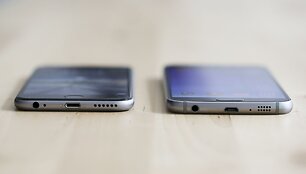 Samsung Galaxy S6 ir iPhone 6