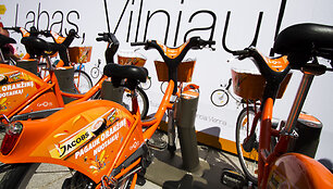 Vilniuje pristatyta dviračių nuomos sistema &bdquo;CycloCity&ldquo;