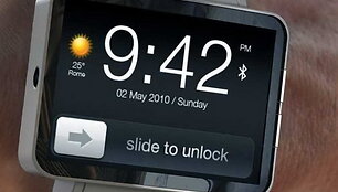 Fanų sukurto &bdquo;Apple&ldquo; i&scaron;maniojo laikrodžio &bdquo;iWatch&ldquo; konceptas