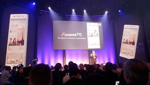 &bdquo;Huawei Ascend P6&ldquo; i&scaron;maniojo telefono pristatymo akimirka