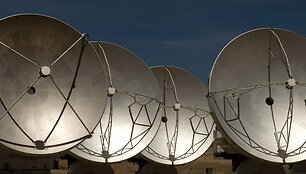 Čilėje esančio radioteleskopo ALMA antenos