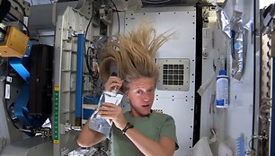 JAV astronautė ir inžinierė Karen Nyberg