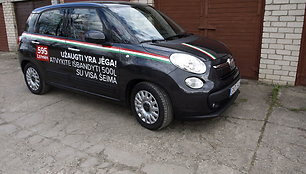 „Fiat 500L“ išorės dizainas 