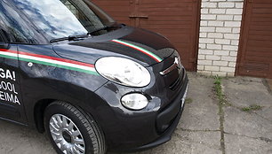 „Fiat 500L“ išorės dizainas 