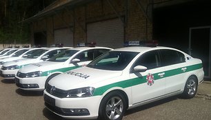 Alytaus policijos patruliams skirti „Volkswagen Passat“