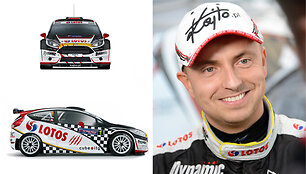 Naujas Kajetano Kajetanowicziaus ralios bolidas &ndash; &bdquo;Ford Fiesta R5&ldquo;