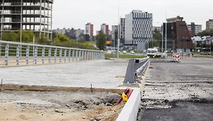 Vilniaus vakarinio aplinkkelio statybos, antrojo etapo baigiamieji darbai 