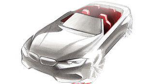 4 serijos BMW kabrioleto i&scaron;orės dizains 