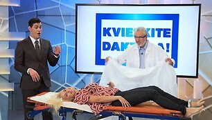 Pokalbių &scaron;ou &bdquo;Kvieskite daktarą!&ldquo;