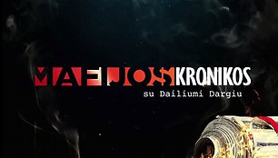 Dokumentinių filmų ciklo „Mafijos kronikos su Dailiumi Dargiu“ logotipas