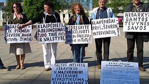 Piketas Klaipėdoje