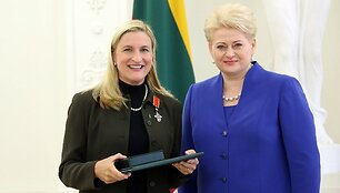 Rūta &Scaron;epetys ir Dalia Grybauskaitė