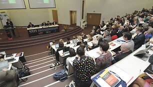 Konferencijos akimirka