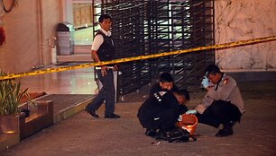 Indonezijoje per sprogimą prie budistų &scaron;ventyklos sužeistas vienas žmogus