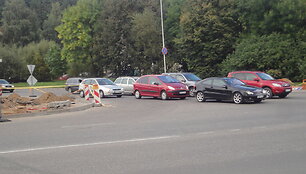 Raudondvario pl. ir Romainių g. sankryža Kaune