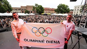 Olimpinė diena į Kauną grįžo su trenksmu: sporto šventėje – 20 tūkst. dalyvių ir būrys olimpiečių