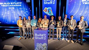 "Build Stuff Tech Awards 2023" apdovanojimai. Organizatorių nuotr.