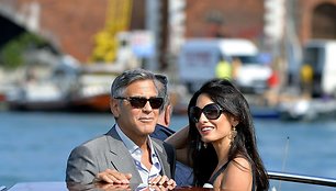 George‘as Clooney ir Amal Alamuddin