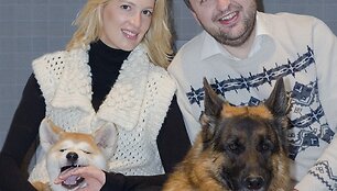 Aistė Guogienė ir Antanas Guoga