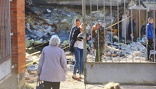 Sprogimo vietoje