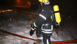 Gaisro vietoje