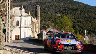 WRC etapas Korsikoje