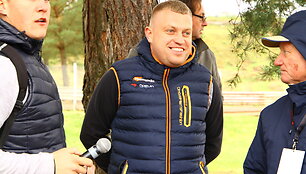 Varžybų akimirka