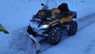Keturratininkai valė gatves ir &scaron;aligatvius