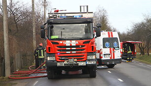 Gaisro vietoje