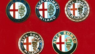 &bdquo;Alfa Romeo&ldquo; logotipai