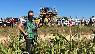 Pirmame „CBet Rally Rokiškis“ greičio ruože – dalyvių klaidos