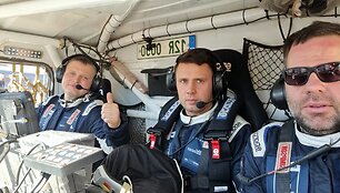 &bdquo;Constra Racing&ldquo; komandos testų diena Dakare