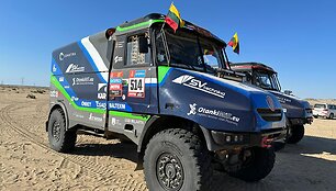 &bdquo;Constra Racing&ldquo; komandos testų diena Dakare