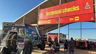&bdquo;Constra Racing&ldquo; komandos testų diena Dakare