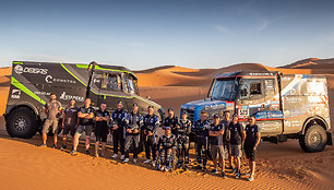 „Deigas-Constra Racing Team“ komanda Maroko ralio prologe