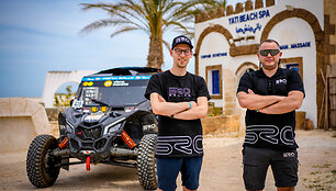 &bdquo;BRO Racing&ldquo; komanda pirmame Fenikso ralio etape