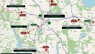 &bdquo;7bet Rally Lazdijai 2024&ldquo; žemėlapiai