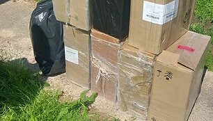 Sodo namelyje Tauragės rajone &ndash; kontrabandos sandėlis