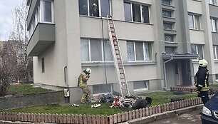 Gaisro vietoje